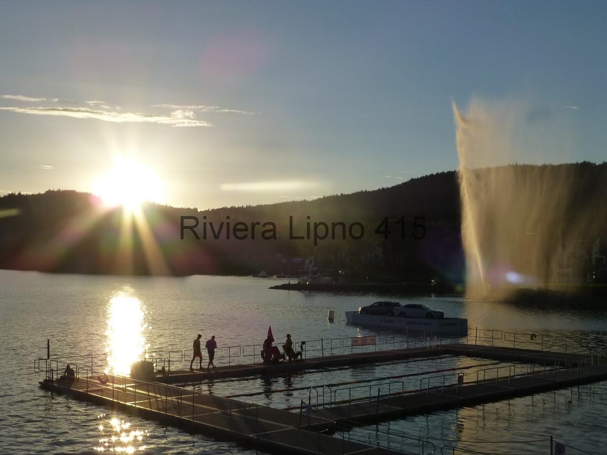 Апартаменти Riviera Lipno 415 Ліпно-над-Влтавою Екстер'єр фото